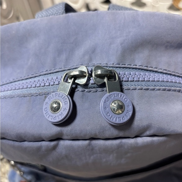 Kipling Dusty Blue Backpack - Picture 13 of 13